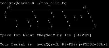 Linux keygen