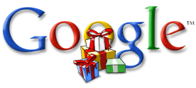 Google Ziemassvētku logotips