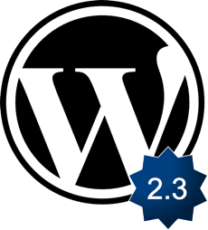 WordPress 2.3