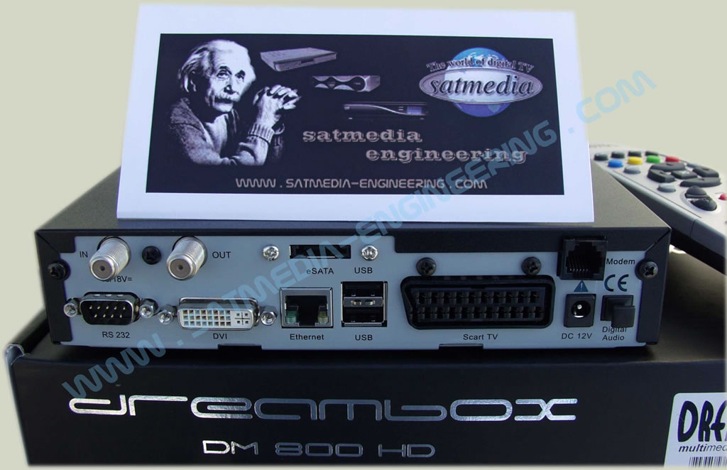 Telecomando Universale Per Dreambox DM500HD/7020HD/7025/800SE/Sunray/Estar - Plug & Play