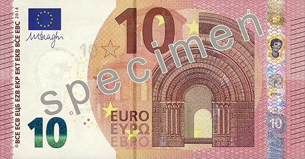 10 euro front
